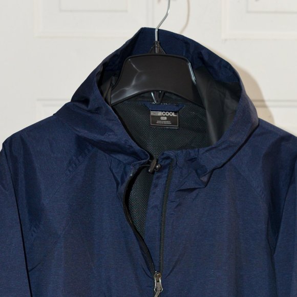 Women’s Nwt 32 Degrees Lightweight Windbreaker Hooded Anorak Jacket - Picture 4 of 9